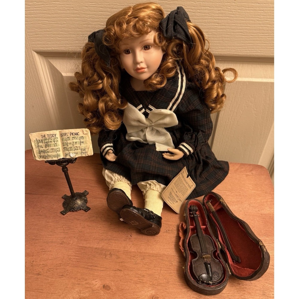 2000 Boyds Bear Yesterdays Child Lindsay Leonard The Recital Large L/E Doll 4931